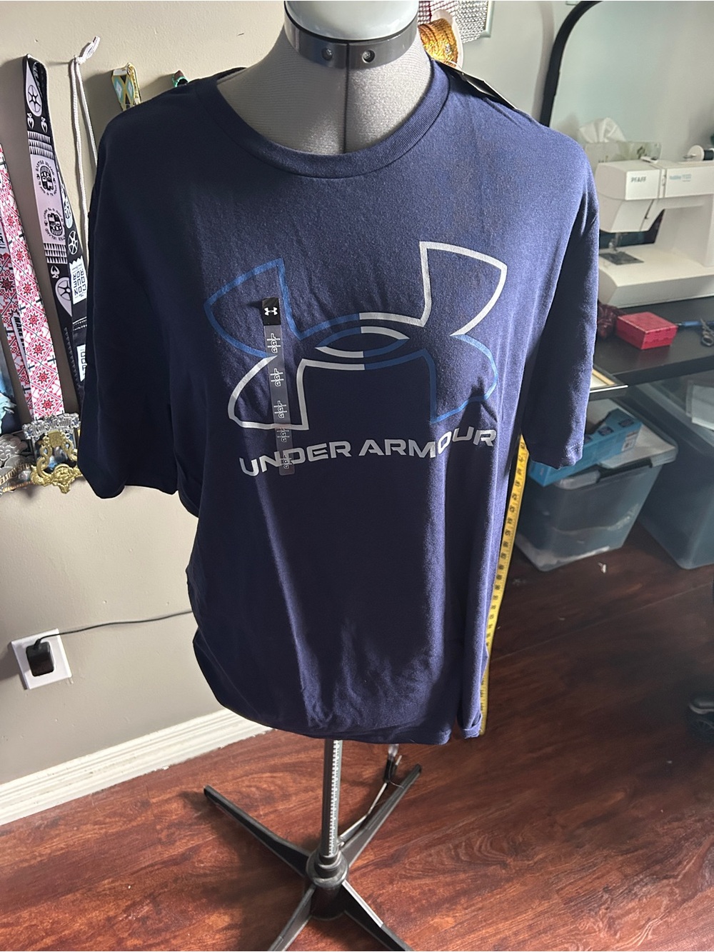 NWT Under Armour Men’s Dark Blue T shirt